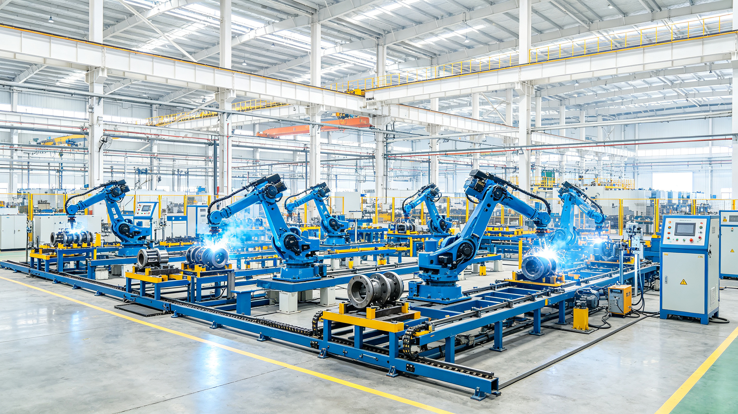 Automated laser welding workstation