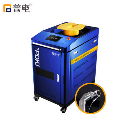 Handheld Automatic Wire Feeding Fiber Laser Welding Machine For Stainless Steel Annular Cylinder