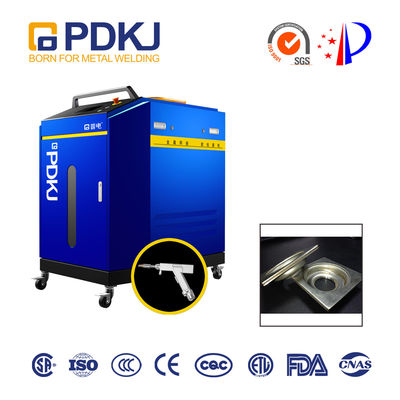 Touch Screen 1kw Handheld Laser Welding Machine With Wobble Welding Head