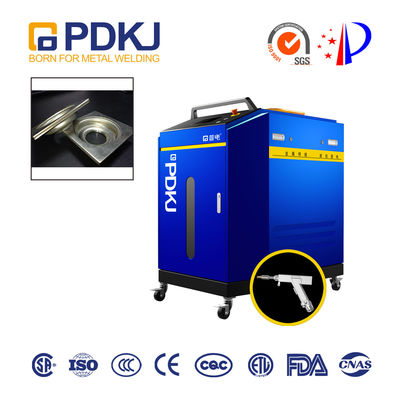 Touch Screen 1kw Handheld Laser Welding Machine With Wobble Welding Head