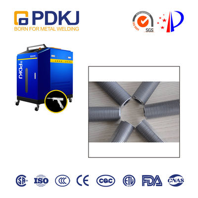 1KW Handheld Continuous Portable Laser Welding Machine 1.5mm Galvanized Sheet