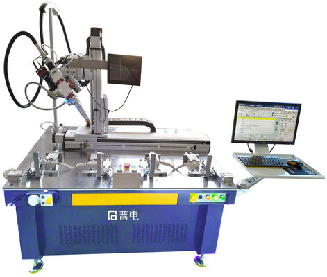 Multi axis combined laser welding machine for
