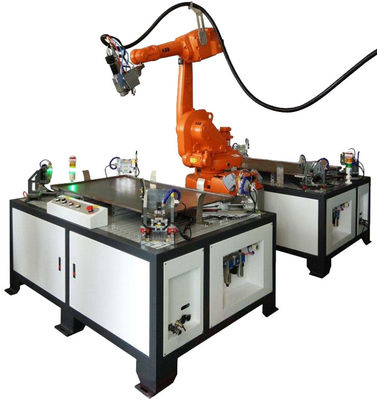2500W Robot Welding Machine ISO Integrated Laser Welding Workstation