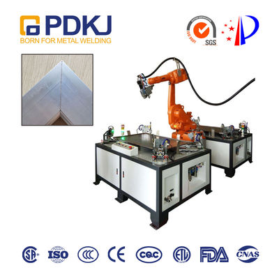 SW Continuous Fiber Laser  Automatic Welding Robot Workstation Complex Parts