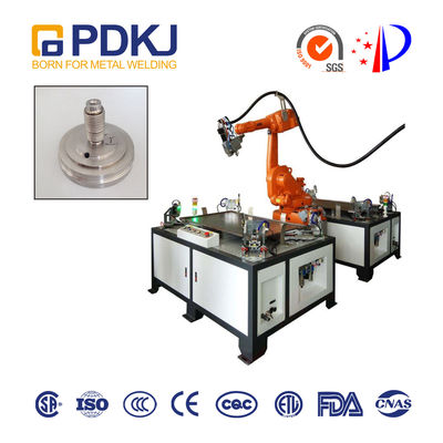 350A Automated Robotic Arm Welding Machine 6 Axis 6mm Threaded Chassis