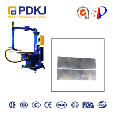 Seamless Table Top Spot Welder , Resistance Cnc Spot Welding Machine
