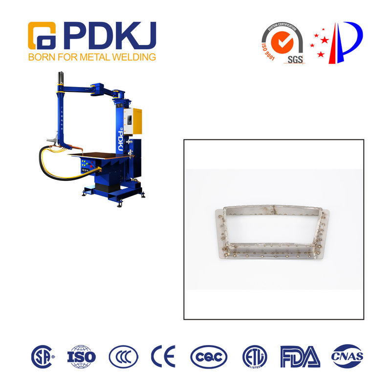 Platform Type Intermediate-Frequency Inverter Seamless Spot Welding Machine For Carbon Steel Overlap Welding