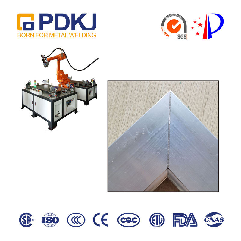 SW Continuous Fiber Laser  Automatic Welding Robot Workstation Complex Parts