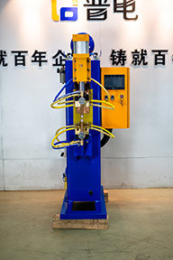 DTB 80 80KVA Pneumatic Spot Welding Machine With A Mig Welder 60mm Electrode Stroke