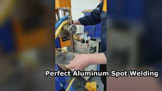 Precision Aluminum Spot Welding with IF Inverter Technology